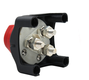 Interruptor Rotatorio Metálico de 2 Posiciones 12V 24V 300A, Desconectador de Batería Principal, Cortador de Corriente para Coche, Yate, Instrumentos 220V, RV-1 Metálico - Product Image 3