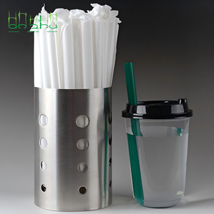 Palha biodegradável Agave Açúcar Bagaço De Cana De Açúcar De Palha Descartável Eco Amigável Pla Beber Palhas Biodegradáveis - Product Image 6