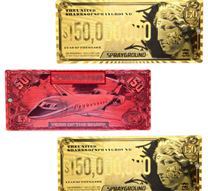 Billete Conmemorativo de 150 Millones de Dólares Americanos Personalizado, Impresión Digital a Doble Cara, Material PET, Pintado y Grabado en Relieve - Product Image 1