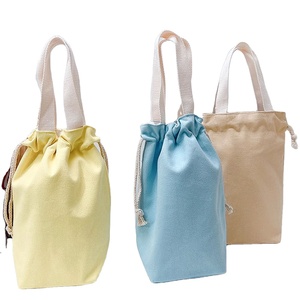Sacs en toile écologique imprimés en coton et lin avec cordon de serrage, emballage cadeau, sac anti-poussière avec cordon de serrage, impression personnalisée du logo - Product Image 1