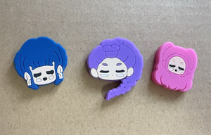 New Design Soft Material Custom Food Grade Silicone Non-Toxic CE Certified K-pop Focal Beads Pen <strong>Wholesale</strong> Demon <strong>Hunters</strong> - Product Image 2