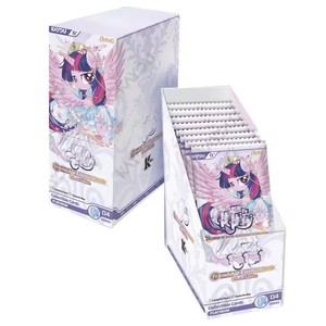 24 boîtes KAYOU My Little Ponys Cartes <span class=keywords><strong>d</strong></span>'amitié éternelle Version anglaise Mignonnes cartes de princesse Jouets Jeu <span class=keywords><strong>d</strong></span>'échecs Magasin <span class=keywords><strong>d</strong></span>'anime Vente en gros - Product Image 4