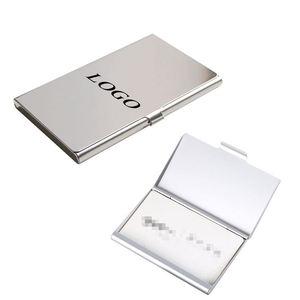 2026 New Arrival <b>Metal</b> Business Credit Card Holder Folder <b>Wallet</b> Case With Custom Logo - Product Image 3