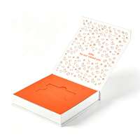 Boîte cadeau magnétique personnalisée avec logo, vide, haut de gamme, pour cartes de remerciement, de membre, VIP, de crédit ou de banque