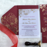 Invitaciones de Boda Acrílicas Modernas de Lujo Blancas con Impresión Personalizada, Estilo Cruz Musical con Ángel, Tarjetas de Menú Románticas, Novedad 2026