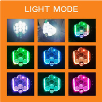 Phare de travail LED rond de 5 pouces 50W RGB DRL, phare de conduite, lampe auxiliaire pour camion, SUV, 4x4
