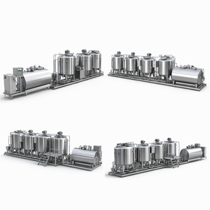 โรงงานนมเอซ โยเกิร์ต ใช้ในบ้าน/ฟาร์ม ผลิตภาพสูง 100 ลิตร/ชม. เครื่องกดชีส Cookimech ปั๊มนม มอสซาเรลล่า เชดด้า - Product Image 1