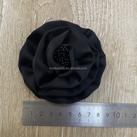 Fleur de ruban de satin faite à la main élégant cadeau artisanal fleurs de satin bouquet éternel