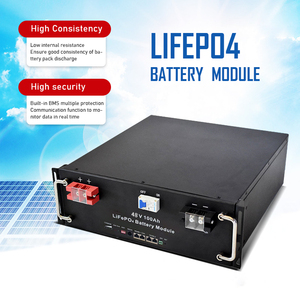 แบตเตอรี่ลิเธียมแบบติดตั้งบนชั้นวางขนาด 100Ah 200Ah 300Ah 48V 51.2v 300Ah ระบบกักเก็บพลังงานแสงอาทิตย์ - Product Image 4