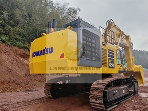 Excavadora hidráulica usada Komatsu PC1250 sobre orugas Máquina de construcción pesada Komatsu PC1250 usada 125 toneladas Equipo de construcción - Product Image 4