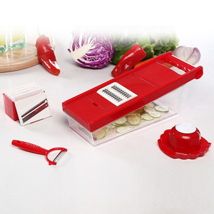 Manual Plastic <b>Fruit</b> and <b>Vegetable</b> Slicer With Food Container for Home Use <b>Vegetable</b> Slicer Cheese Slicer - Product Image 3