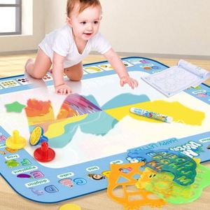 Girls Boys 20X90cm Extra Large Magic Drawing Aqua Scribbler <b>Boards</b> Water Doodle <b>Mat</b> - Product Image 2