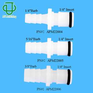 JU Collection POM Plastic Straight-Through <b>Quick</b> <b>Connector</b> 6.0-10.0mm For Rubber Hose Push To Connect Male - Product Image 2