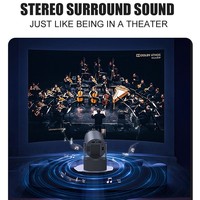 Hy300Proktv projecteur intelligent Portable Android 11 720P résolution LED/LCD lampe 3D caractéristiques prise américaine batterie commerce extérieur en gros