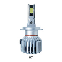 Accesorios para Automóviles, Sistema de Iluminación Automotriz de 12 V 24 V 55 W 6200 LM, Lámpara Delantera de Alta Calidad para Automóvil, Faro LED H1 H7 H11 9005 9006 9012