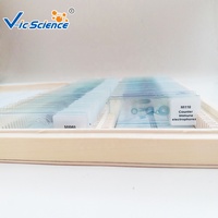 100pcs histology slides histology microscope prepared slides biological student microscope prepared slides