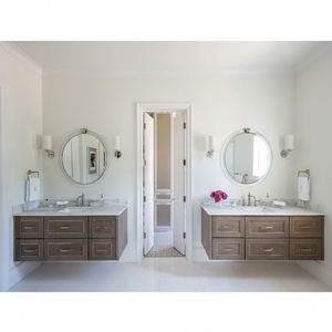 Luxury High Quality Fashionable Modern Style <b>Bathroom</b> <b>Vanity</b> Cabinets Made by Solid Wood - Product Image 4