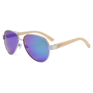 Nouveau <span class=keywords><strong>bambou</strong></span> bois lunettes hommes grand cadre lunettes de soleil Protection solaire en bois grenouille lunettes femmes lunettes de soleil en gros - Product Image 4