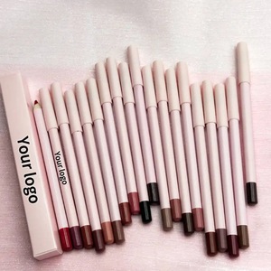 Long Lasting Creamy Brown <b>Lip</b> Liner Pencil High Pigment Vegan Cruelty Free Waterproof Matte <b>Lip</b> Liner GZ RTS Bulk Mixed Order - Product Image 2