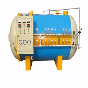 Horizontal cylindrical pressure vessel with hydraulic quick opening door