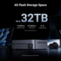 UGREEN NASync DXP480T Plus 8G NAS SSD tout flash à 4 baies, processeur Intel I5 1235U 10 cœurs, 8 Go de RAM DDR5, 128 Go de SSD, USB 32 To en stock