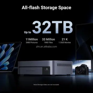 UGREEN NASync DXP480T Plus 4-bay All Flash SSD NAS Intel I5 1235u 10-core CPU 8GB DDR5 RAM 128GB SSD USB 32TB (Diskless) - Product Image 5