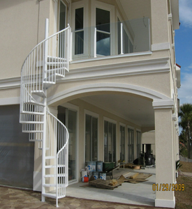 Prix des rampes d'<span class=keywords><strong>escalier</strong></span> en fer forgé pour extérieur, <span class=keywords><strong>escalier</strong></span> en colimaçon en fer - Product Image 2