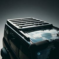 Schnellmontage-Dachträger Ohne Bohren Frachtträger für Suzuki Jimny JB74 2022-2025 Karosserie-Kit Zubehör