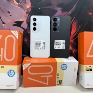 สมาร์ทโฟน Spark 40 Pro+ Android 15 ขายดี หน้าจอ HD 6.8 นิ้ว LTE ชิปประมวลผล Deca Core หน่วยความจำ 16+512GB แบตเตอรี่ 65000mAh รองรับภาษาสเปน/อังกฤษ - Product Image 3