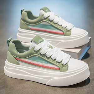 2026 Summer New Style Men's Low-Top Sneaker Thick-Soled Student Sport Casual Shoes Daily Simple Style Fresh Sneaker - Product Image 4