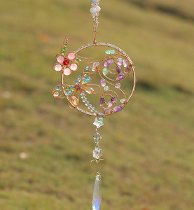 Carillons éoliens en cristal Décoration de fenêtre Décorations d'intérieur Artisanat de jardin Décoration murale Attrape-soleil - Product Image 4