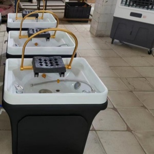 Fauteuil de lavage capillaire professionnel Kisen sur mesure, avec circulation d'eau pour spa capillaire, lit de massage thaïlandais pour shampoing - Product Image 2