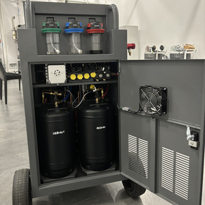 Machine de <span class=keywords><strong>récupération</strong></span> et de remplissage de réfrigérant automobile X549, machine de nettoyage de climatiseur de voiture, système double pour R1234a et R1234yf - Product Image 4