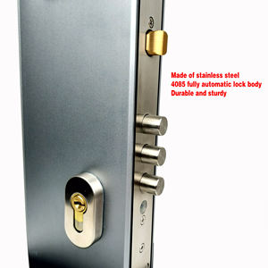 <span class=keywords><strong>Serrure</strong></span> de porte de villa étanche pour l'extérieur <span class=keywords><strong>Serrure</strong></span> intelligente intégrée <span class=keywords><strong>Serrure</strong></span> électronique automatique à empreinte digitale durable - Product Image 4