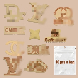 Miễn phí vận chuyển <span class=keywords><strong>2025</strong></span> Bộ charm màu sắc mới tùy chỉnh làm từ cao su PVC, phụ kiện tự làm, charm giày thiết kế dành cho quà tặng thời thượng - Product Image 1