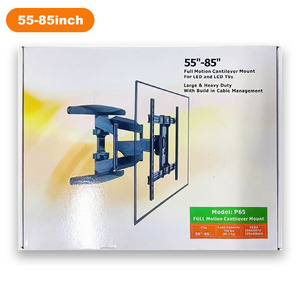 Full Motion TV <span class=keywords><strong>staffa</strong></span> di montaggio a parete per 14 26 32 40 55 65 70 75 80 85 pollici LED LCD <span class=keywords><strong>OLED</strong></span> Plasma TV - Product Image 2