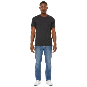 Camiseta Unisex para Adultos 100% Algodón en Negro, Básica, Lisa, con Cuello Redondo y Estampado Digital - Product Image 1