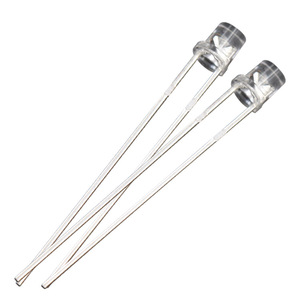 Jstronic trong suốt khuếch tán dài chân <span class=keywords><strong>3mm</strong></span> phẳng dẫn đầu với mặt bích cho chỉ số chiếu sáng - Product Image 6