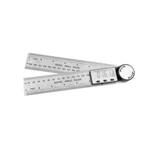 <span class=keywords><strong>Rapporteur</strong></span> personnalisé 200mm 300mm 500mm Règle d'angle à affichage numérique Outil de mesure Règle d'angle numérique en acier inoxydable - Product Image 3