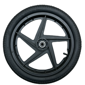 Roues à rayons pneumatiques directes d'usine 16x2.125 pour poussette de remorque de cargaison de chariot de vélo nouveau pour les rayons en caoutchouc en plastique de Restaurant - Product Image 2