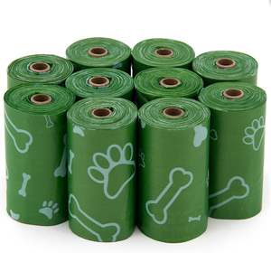 Bolsas Gruesas y Perfumadas para Desechos de Mascotas, Bolsas a Prueba de Fugas para Perros y Gatos, Ideales para Pasear Mascotas, Compatibles con la Mayoría de los Porta Bolsas para Correa - Product Image 1