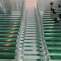 Vidrio Templado de Seguridad Transparente Irrompible de 5mm 6mm 8mm, Panel Sólido Ecológico Shunhua para Ventanas, Puertas y Decoración de Supermercados