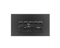 Fuente de Alimentación para Ordenador WANKANG de 850W de Alto Valor, Compatible con OEM/ODM, Certificación 80 PLUS White, Completamente Modular, PCIe 5.0, Negro y Blanco