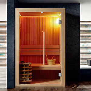 1-persoons Persoonlijke Mini-Cabine Infrarood Infrarood <span class=keywords><strong>Sauna</strong></span> Droge Cabines Binnenshuis Gebruik Met Stoombedieningspaneel Voor Hotelbadkamer - Product Image 5
