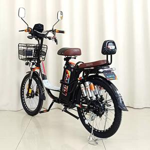 Vélo cargo électrique de haute qualité de 22 pouces avec <span class=keywords><strong>batterie</strong></span> au lithium intégrée de 48V et moteur de moyeu arrière de 350W directement de l'usine de Chine - Product Image 4