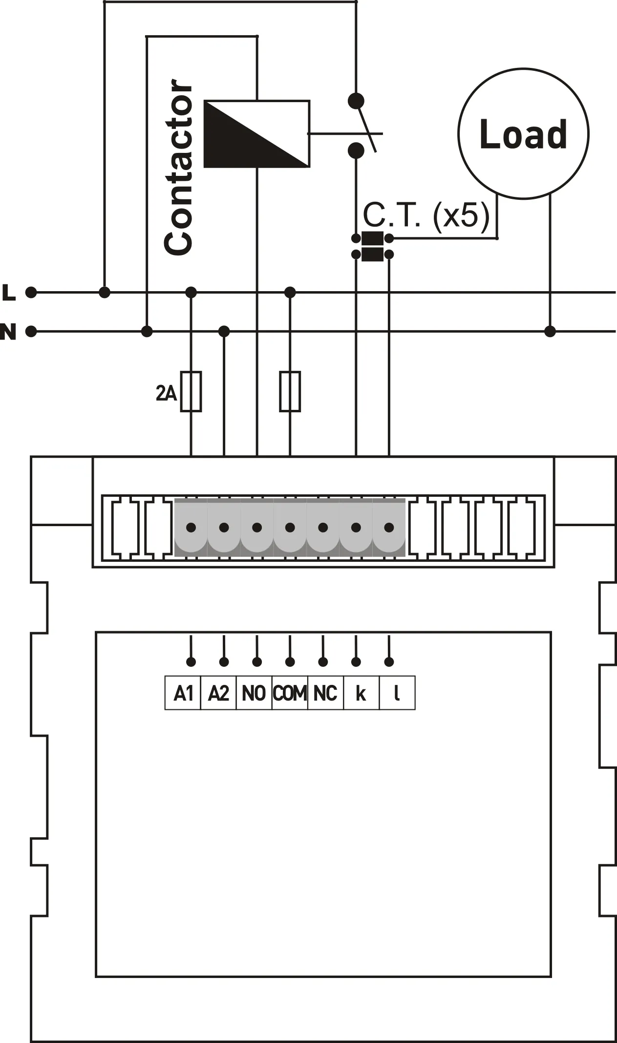 Ammeter Digital Ac 50/60Hz, Alat Ukur Digital Ammeter 50/60Hz