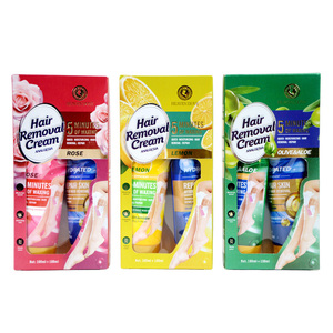 5 minutes d'efficacité crème dépilatoire naturelle indolore naturelle à base de plantes <span class=keywords><strong>bio</strong></span> crème dépilatoire de marque privée crème dépilatoire - Product Image 1