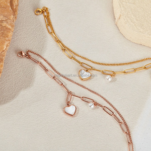 GETSMART Heart Shape Fashion Stainless Steel Wearable NFC Metal Chain <b>Tag</b> <b>Gift</b> Bible Verse Smart NFC Necklace - Product Image 6