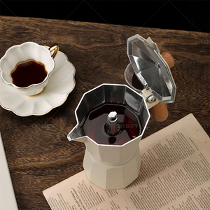 <span class=keywords><strong>Cafetera</strong></span> <span class=keywords><strong>Italiana</strong></span> Tenrey de 3, 6 y 9 Tazas, <span class=keywords><strong>Cafetera</strong></span> Moka de Aleación de Aluminio, <span class=keywords><strong>Cafetera</strong></span> Espresso, <span class=keywords><strong>Cafetera</strong></span> Moka - Product Image 4