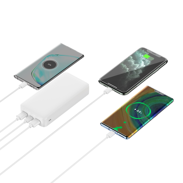 New Arrival  QC4.0 22.5W Quick Charge 20000 MAh Power Bank USB C Power Delivery  Portable Charger for iPhone